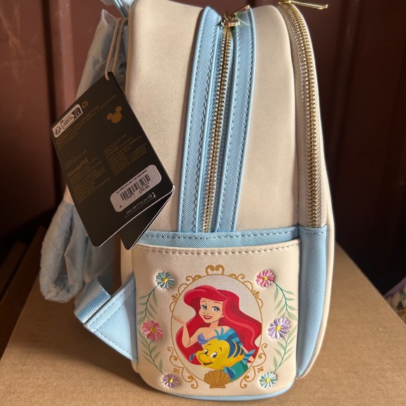 Loungefly Disney Princess Frame Glitter Mini Backpack Mulan Belle Cinderella main image 7